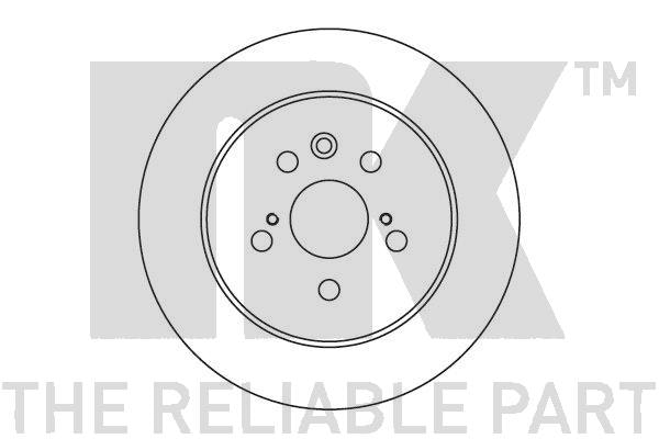 NF PARTS Piduriketas 204558NF